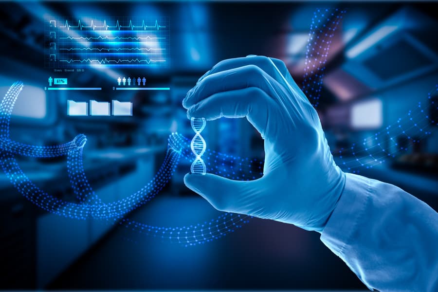 Laboratorio Realizando Experimentos